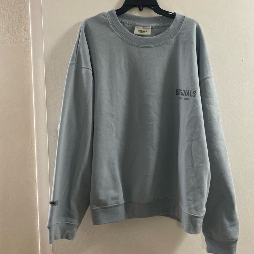 Brooklyn Cloth‎ Men's Sky Blue Sz XL Originals Crewneck